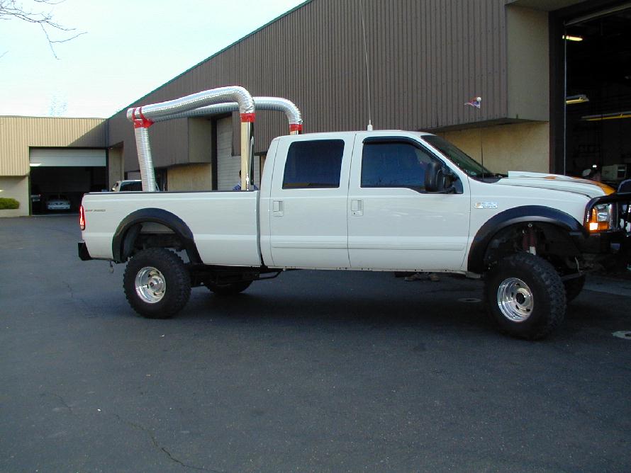 Ford truck with stacks #2